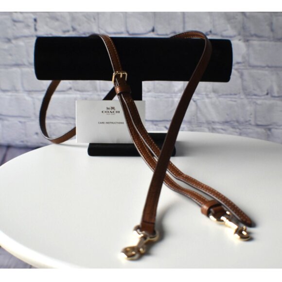 Preowned Coach Mini Bennett Satchel โ Saddle Brown Crossgrain Leather Purse - Picture 15 of 16